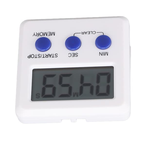 Digital Timer Inlärning Sport Elektronisk Timer Enkel Timer för Hem Kök Träning Lekstund