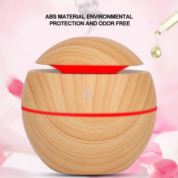 Rund kugleformet USB-stik i aroma diffuser luftfugter luftrenser