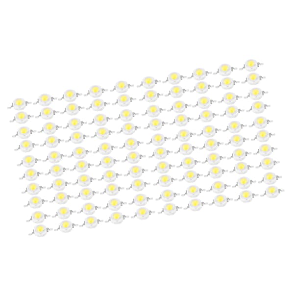 3W High Power LED-perler Lysdiodechips SMD til DIY-belysningsarmaturer Hvid
