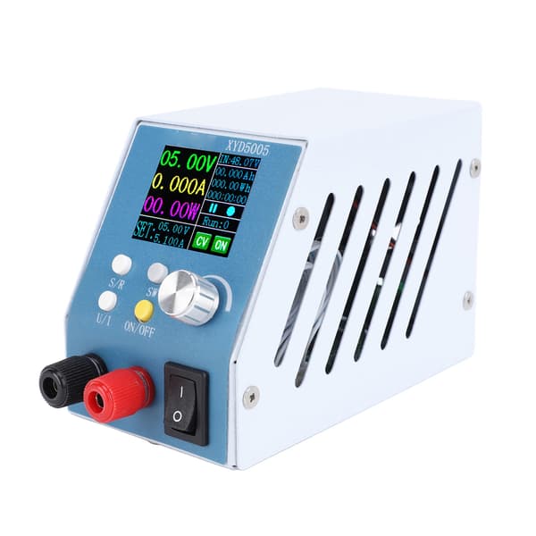 Säädettävä DC-virtalähde 50V 5A 250W Step-Down-muunnin jännite- ja virtanäytöllä, DC 6-55V tulo