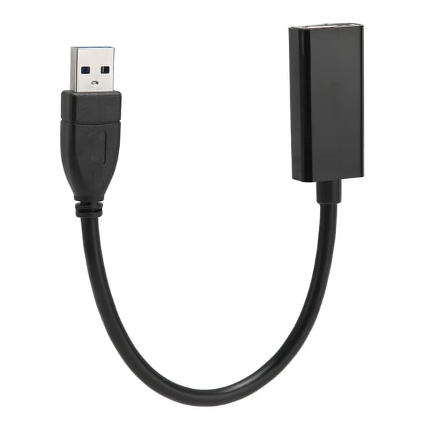 USB3.0 till HD Multimedia Interface-adapter Bärbar 1080P 60HZ 5Gbps Videoadapteromvandlare för Windows 7 8 10 PC