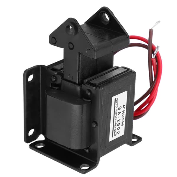 SA-2602 AC Push Pull Elektromagnet Dragande Solenoid Elektromagnet 220VAC 19.6N 15mm Slaglängd
