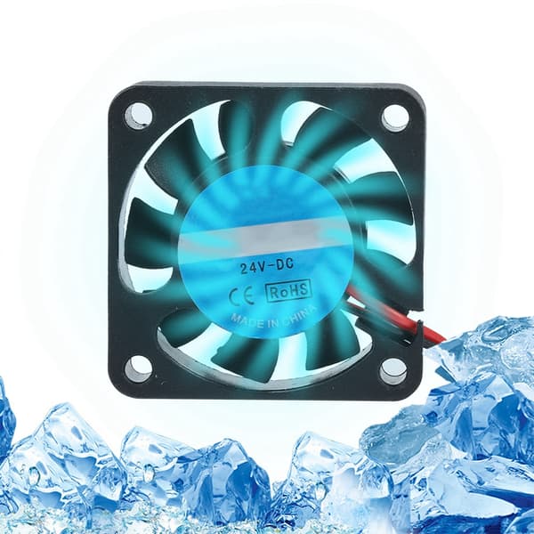 2 STK 24V 4010 7000RPM Stor Vind Ekstruder Køleventilator Stille Blæser 3D Printer Køleventilator