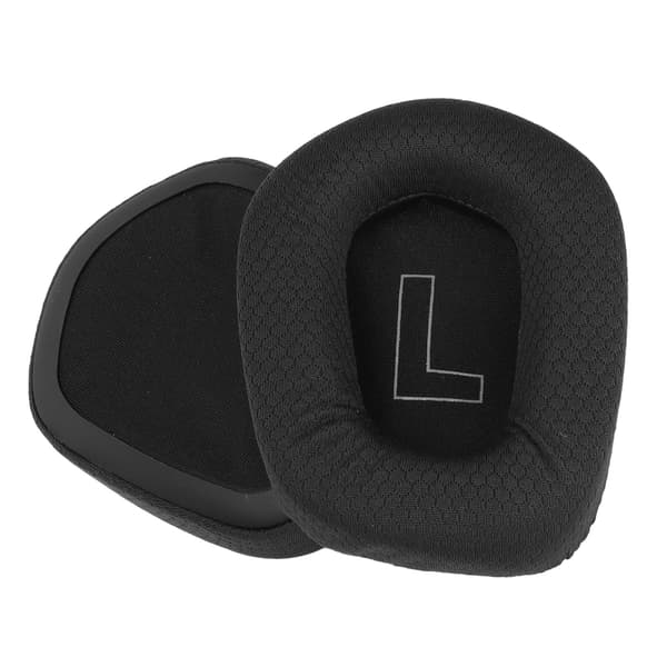 Ørepuder Professionel Lydisolering Headset Ørepude Erstatning med Blødt Åndbart Mesh til G733 Headset Sort