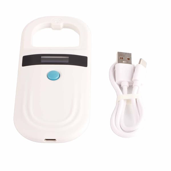 Genopladelig dyrechip ID-scanner mikrochipscanner kæledyrsmærkescanner