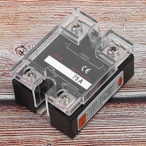 Solid State Spänningsregulator Enfas SSVR 75A 470-560KΩ 220VAC 50/60Hz