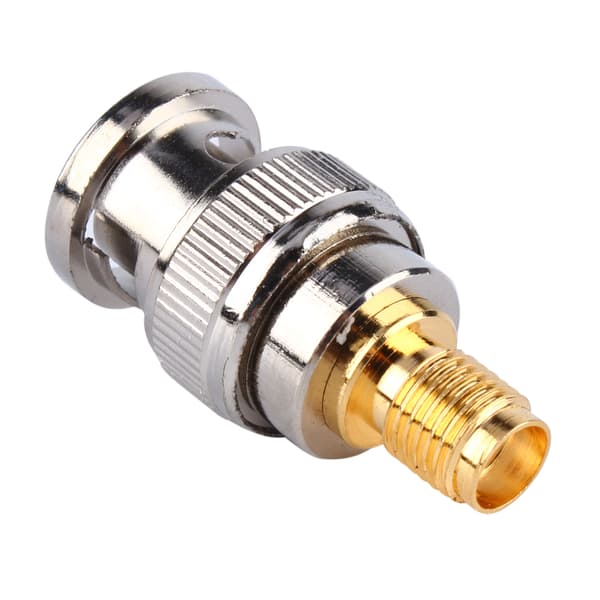 BNC Stik Han til SMA Hun Jack Adapter RF Konnektor Lige Samleled Kobling
