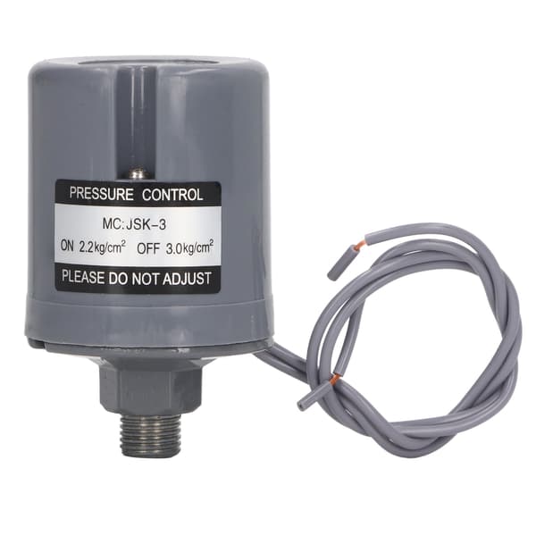 1/4 tum automatisk vattenpump tryckströmbrytare 220-240V mekanisk boostpumpkontroll