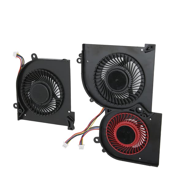 CPU GPU køleventilator 4-benet god varmeafledning bærbar køleventilator til MSI Gs65 MS 16Q2 til 16q2 Cpu Cw til 16q2 Gpu Cw CPU+GPU
