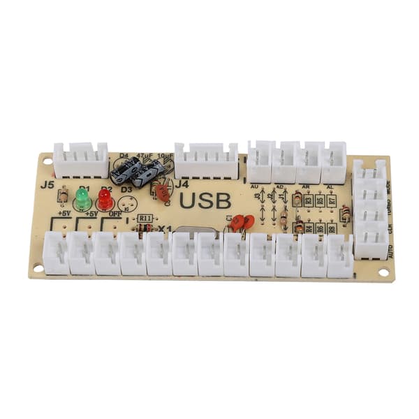 Arcade Game USB Encoder Controller med akryl krystalhus til Raspberry Pi og PC Mainframe822A