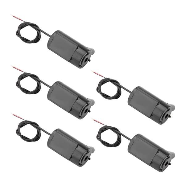 5 st/set DC 3V -5V Mini vattenpump dränkbar för akvarium fontän akvarium