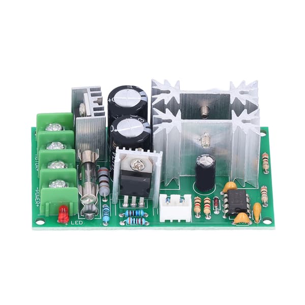 PWM Motorhastighetsregulator DC 10-60V 20A Högeffekts Elektronisk Regulator Drivmodul