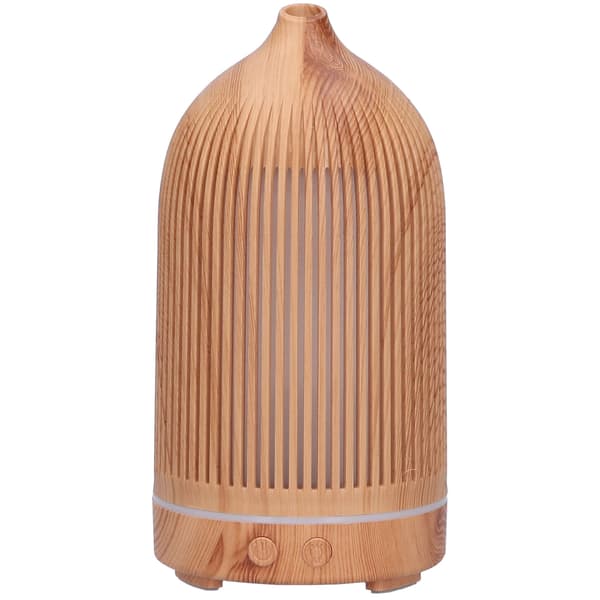 200 ml Mini Aroma Diffuser med Trækorn og Natlys USB-drevet Hul Befugter 5V