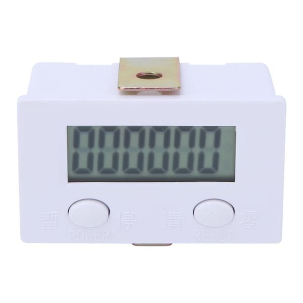 BERM BEM-6C 6-cifret LCD Tæller 0-999999, Elektronisk Håndtæller
