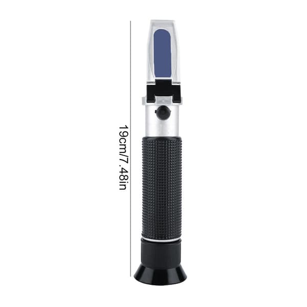 Professionel 0-10% Brix Refraktometer Bærbar Honning Sennep Druemost Sukker Tester
