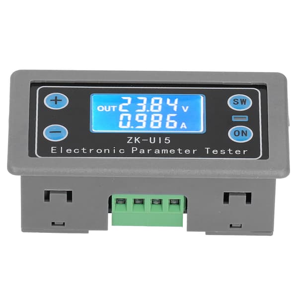 ZKU15 Spændingsstrømstestmåler LCD Digitalt Display Multifunktionel Volt Amperemeter