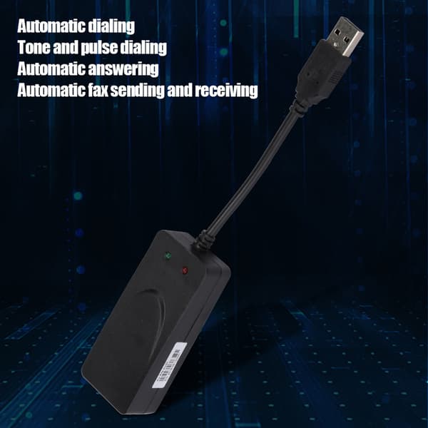 Faxmodem Dubbelport USB2.0 56K Externt Modem Drivrutin för Win 7/Win 8/Win 10/Win XP