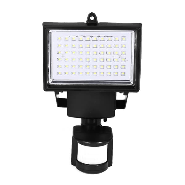 60 LED Rörelsesensorlampa Soldriven Utomhus Trädgård Säkerhetsvägg