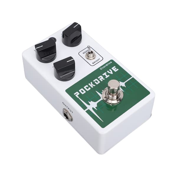 Ammoon Overdrive Guitar Effektpedal 2 Tone-tilstande Varm Lys med True Bypass Analogt Kredsløb LED-indikator DC 9V 6.35mm Input/Output Interface