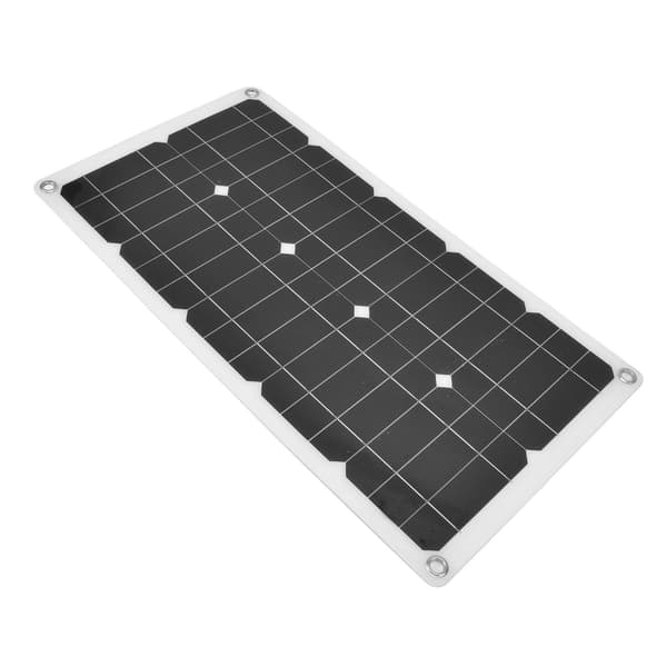 18V 100W Vattentät Solpanel Utomhus Strömladdare för Hem Bil Båt Batteri