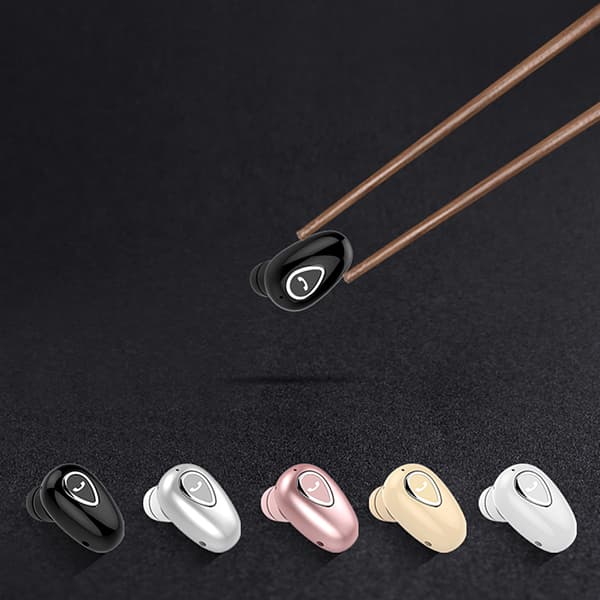Trådløse Bluetooth 4.1 ørepropper Usynlige In-Ear Stereo Høretelefoner