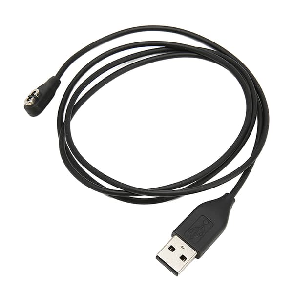Bluetooth Headset Opladerkabel TPE USB Høretelefon Opladerledning til Aeropex AS800 Erstatning Sort