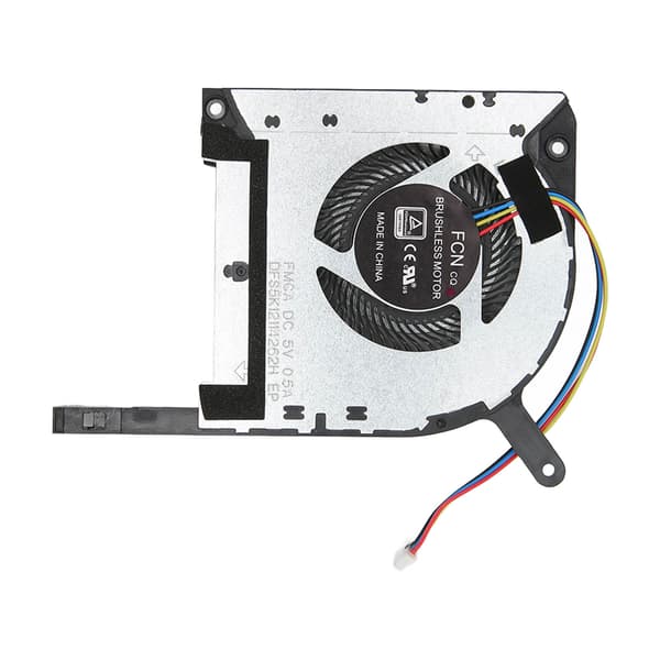 CPU GPU køleventilator 4-benet god varmeafledning bærbar køleventilator til Asus TUF Gaming FX505DU til FX505DY til FX505DD GPU-ventilator