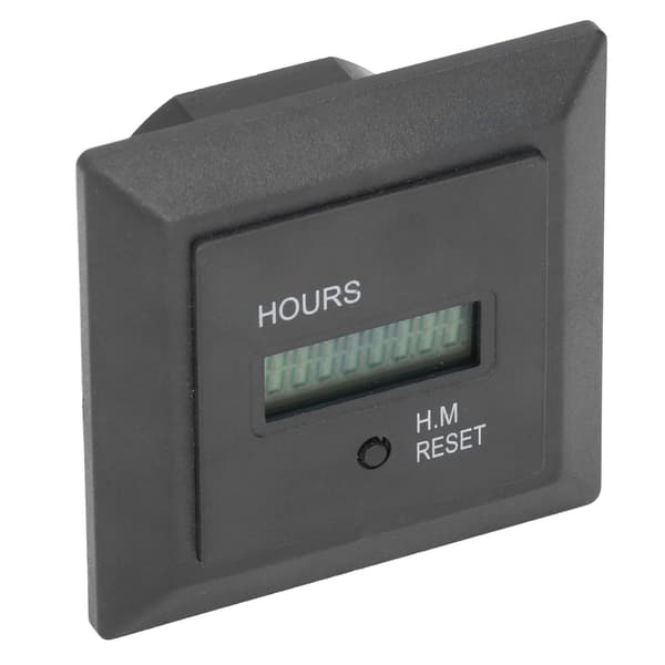 Digital timetæller 0-999999H 59M AC100-240V Industriel Målerdisplay