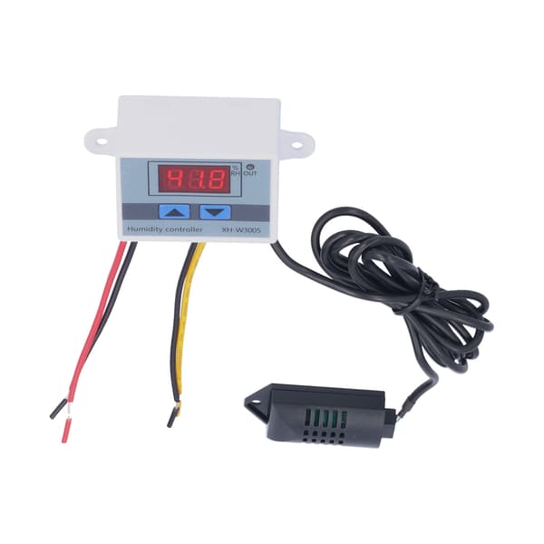 Fugtighedsregulator Mikrocomputer Digital Termostat Sensor til Drivhus Champignon Dyrkning
