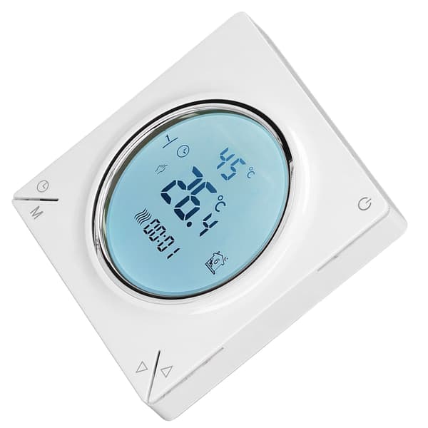 Smart Termostat Hurtig Respons Pålidelig Sensor Anti-Interferens LCD-skærm til Hjemmet