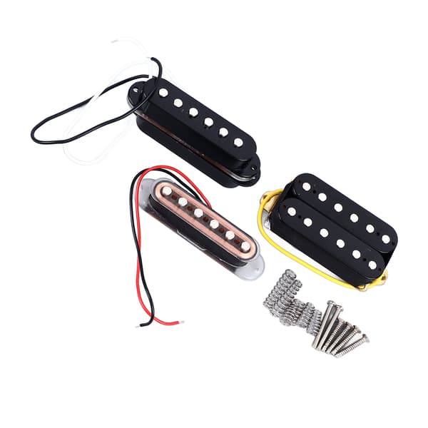 Gitarr Pickup Set Humbucker Single Coil Pickups Elgitarrdelar Musikinstrumenttillbehör