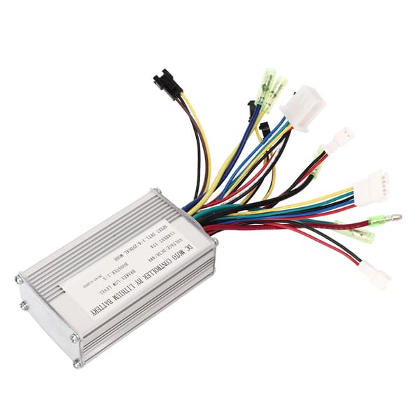 DC Motor Controller med ledningsnet Motor Controller Lithium Batteri til Elcykel 36V 48V 17A