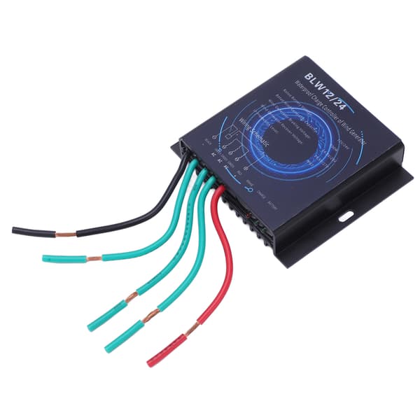 Vindmøllecontroller 500W 12V/24V IP67 Vandtæt Automatisk Opladningsregulator