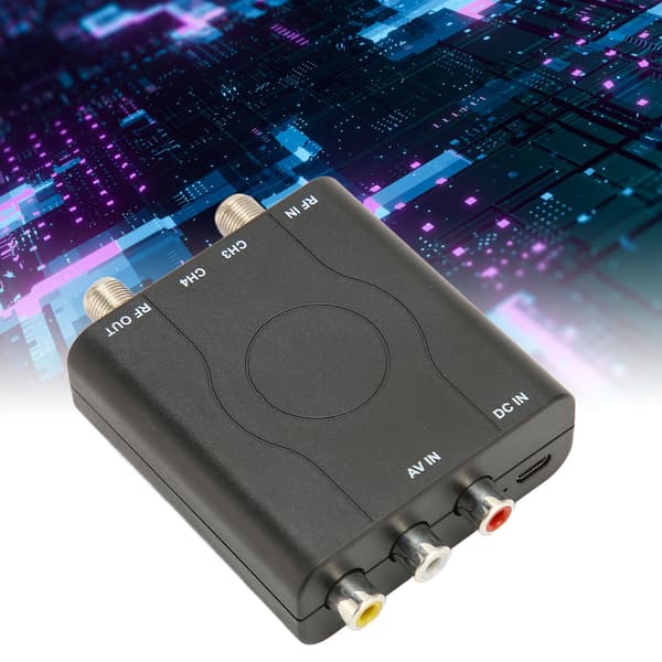 M61A RF-modulator professionel understøtter NTSC-formater Video Lyd HD RF-modulator til amerikansk region