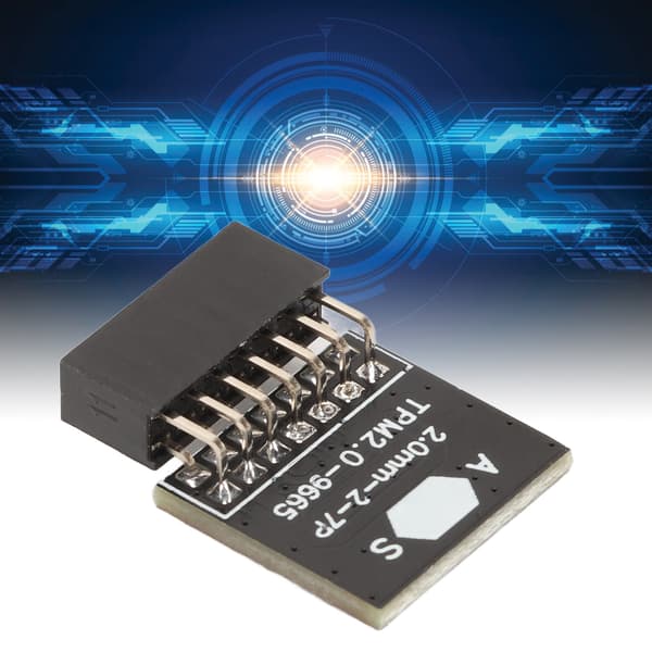 TPM 2.0-modul TPM-chip 14-stift 2x7P säkerhetsmodul för ASUS för Win11 plattformsskyddsmodul