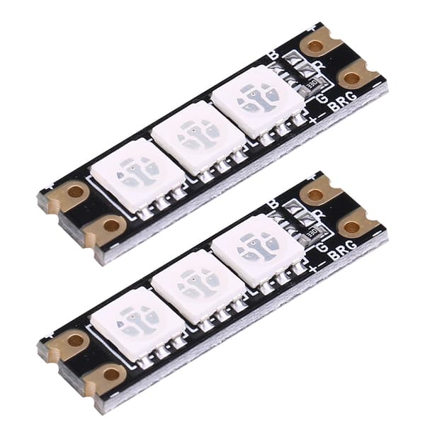 Fjernbetjening Drone Tilbehør LED Strip Lysplade til FPV RC Quadcopter