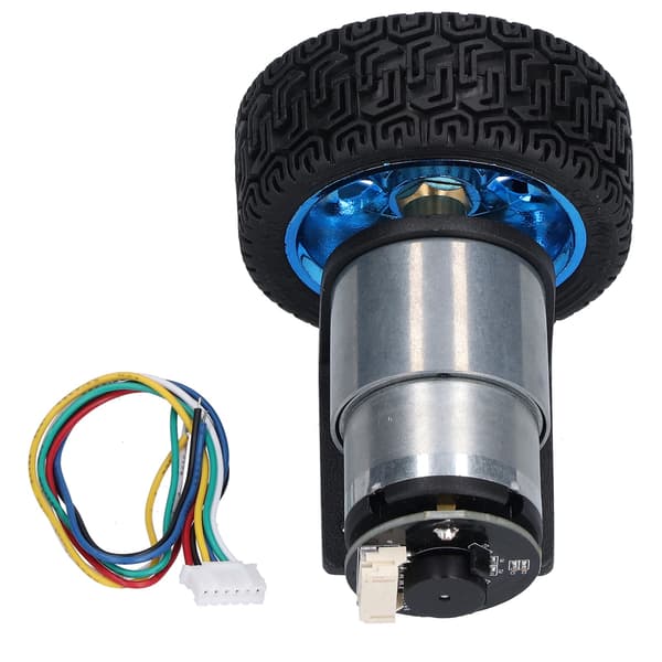 Encoder Motorsats Kit 6mm Axel med Monteringsfäste för Smart Bil Robot DIY DC6V JGB37‑52035RPM