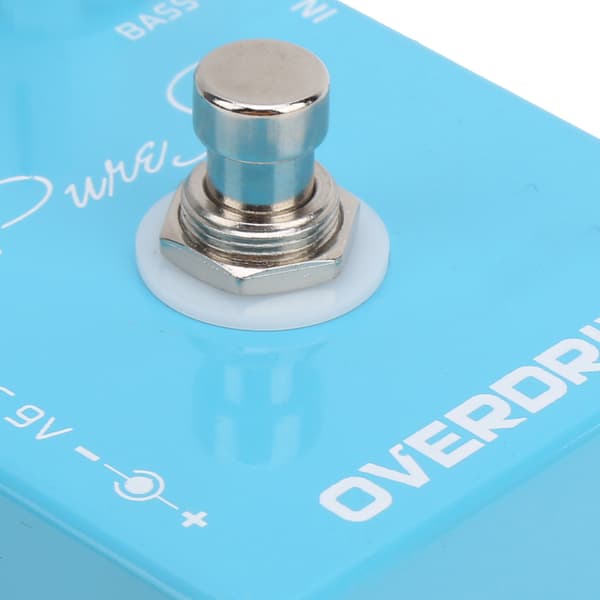 Overdrive Pedal Elgitarr True Bypass Effekt EQ Musikinstrument Tillbehör