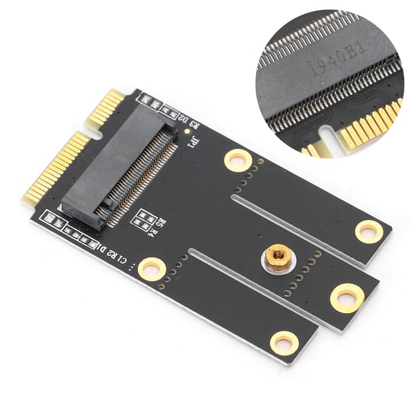 NGFF Key A M.2 - MINI PCIE -sovitinkortti 7260 8260 8265 9260 AX200 AX210 Windowsille
