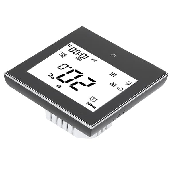 Termostat Ugentlig Programmerbar LCD Touch Skærm 5A 110-230V Rumvarme Kontrol