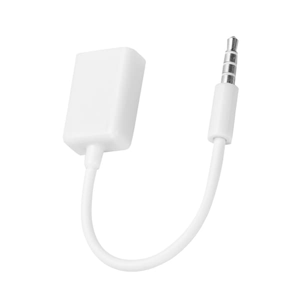 3,5 mm hanstik til USB hun AUX lydkabel konverteradapterledning