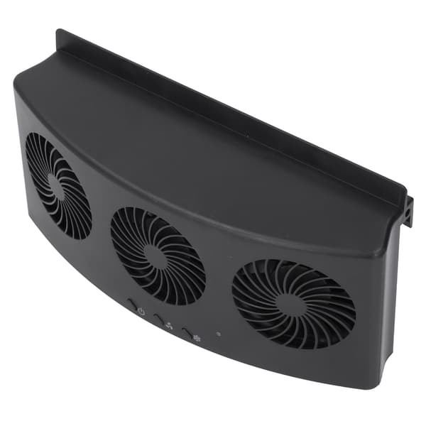 Biludstødningsventilator Luftcirkulation USB-drevet Bilrudeventilator til lugtfjernelse Varmedissipation