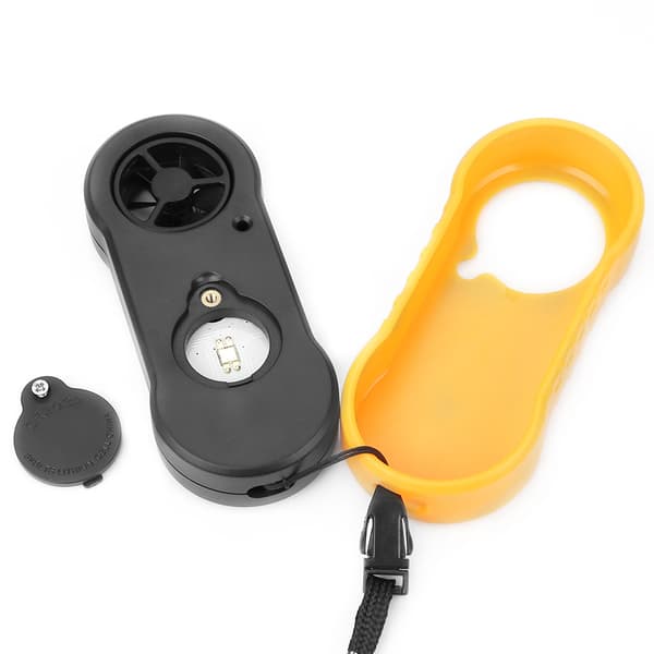 GM818 LCD Digital Anemometer Handhållen Vindhastighetsmätare Lufthastighetstestare