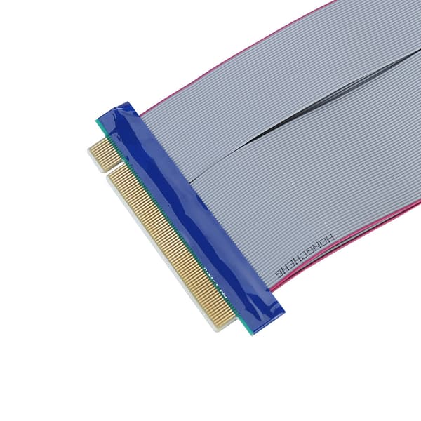 19CM PCI-E Riser-kortin jatke PCI-E 16X pehmeä litteä jatkokaapeli