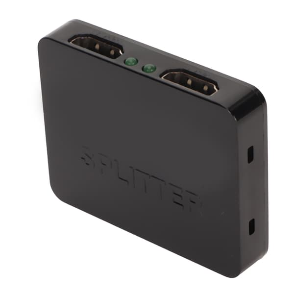 1 in 2 ut HD Multimedia Interface Splitter för dubbla bildskärmar Stöder Full HD 1080P 3D 1x2 4K HD Multimedia Interface Splitter