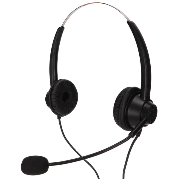 H360D‑3.5VA Telefonheadset 3,5 mm Business Headset til Callcenter Konferenceopkald