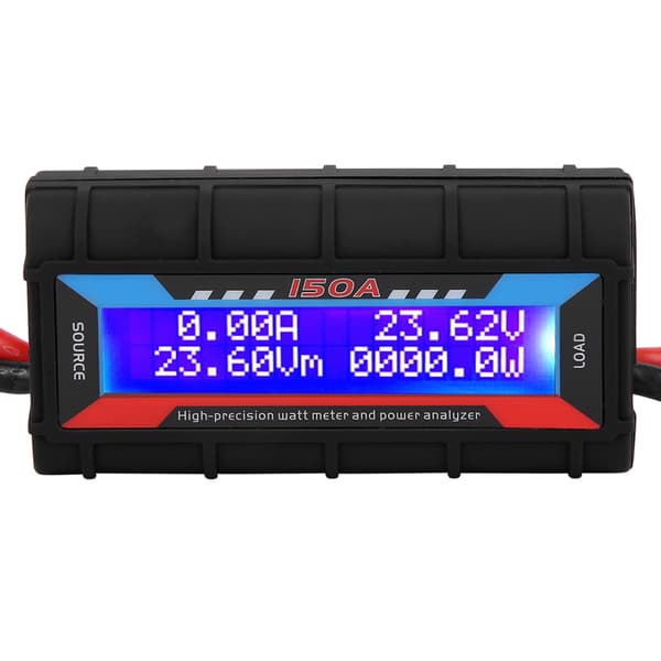 Wattmätare Strömanalysator LCD Digital Voltmeter Amperemeter 150A RC Flygplanstestare