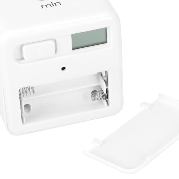 Tyngdekraftssensor terningtimer med LED-display, tidsstyring til hjemmekøkken, skolekontor, 15/20/30/60 minutters nedtælling