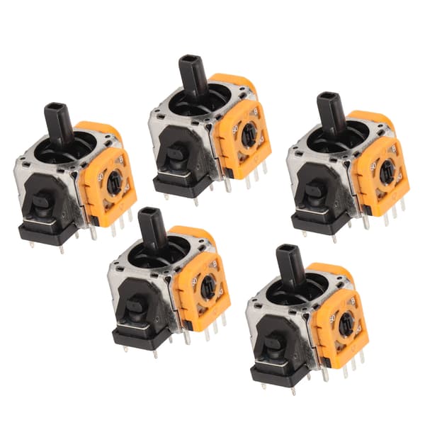 5 stk. analoge 3D-joysticks til PS5-controller 3D analog joystick-udskiftningsdel reparationssæt