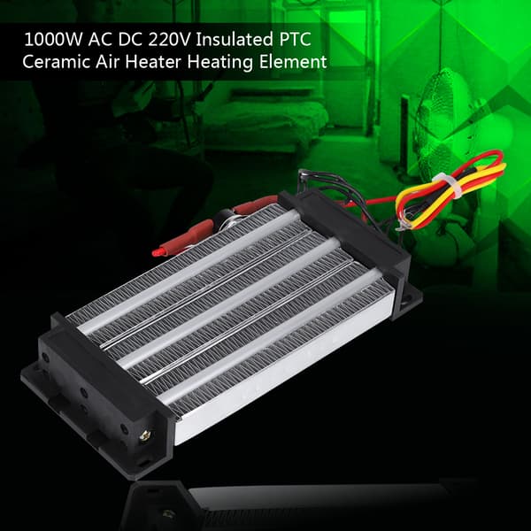 1000W 220V AC PTC Keramisk Varmeelement, Isoleret, til Varmesystemer